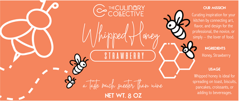 Strawberry Whipped Honey